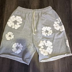 Grey Denim Tears Shorts