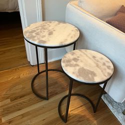 Marble Side Tables 