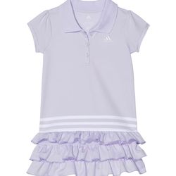 Adidas Girls Tennis Dress Size 6 Ruffle Hem LIGHT PURPLE New