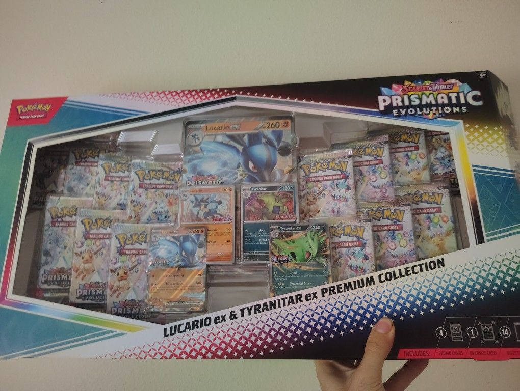 Pokémon TCG Prismatic EVOLUTIONS Lucario ScarletxViolet