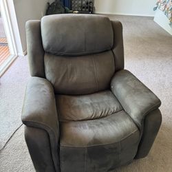 Grey Recliner Chair 