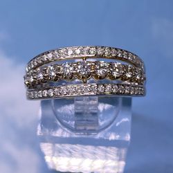 10k Diamond Ring 
