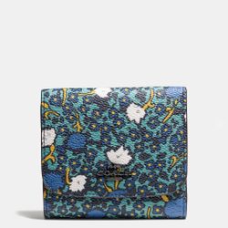 COACH Yankee Floral Ladies Wallet - Like New