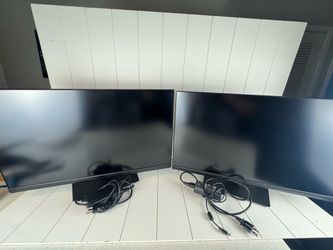 Pair of Black 27inch MSI  Gaming Monitors 165Hz