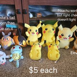 Pokemon Plushs