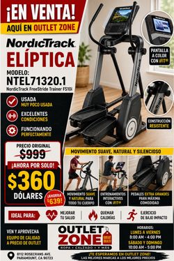 NordicTrack FreeStride Trainer FS10i Elliptical