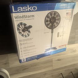 Lasko Windstorm 18" Adjustable Pedestal Fans