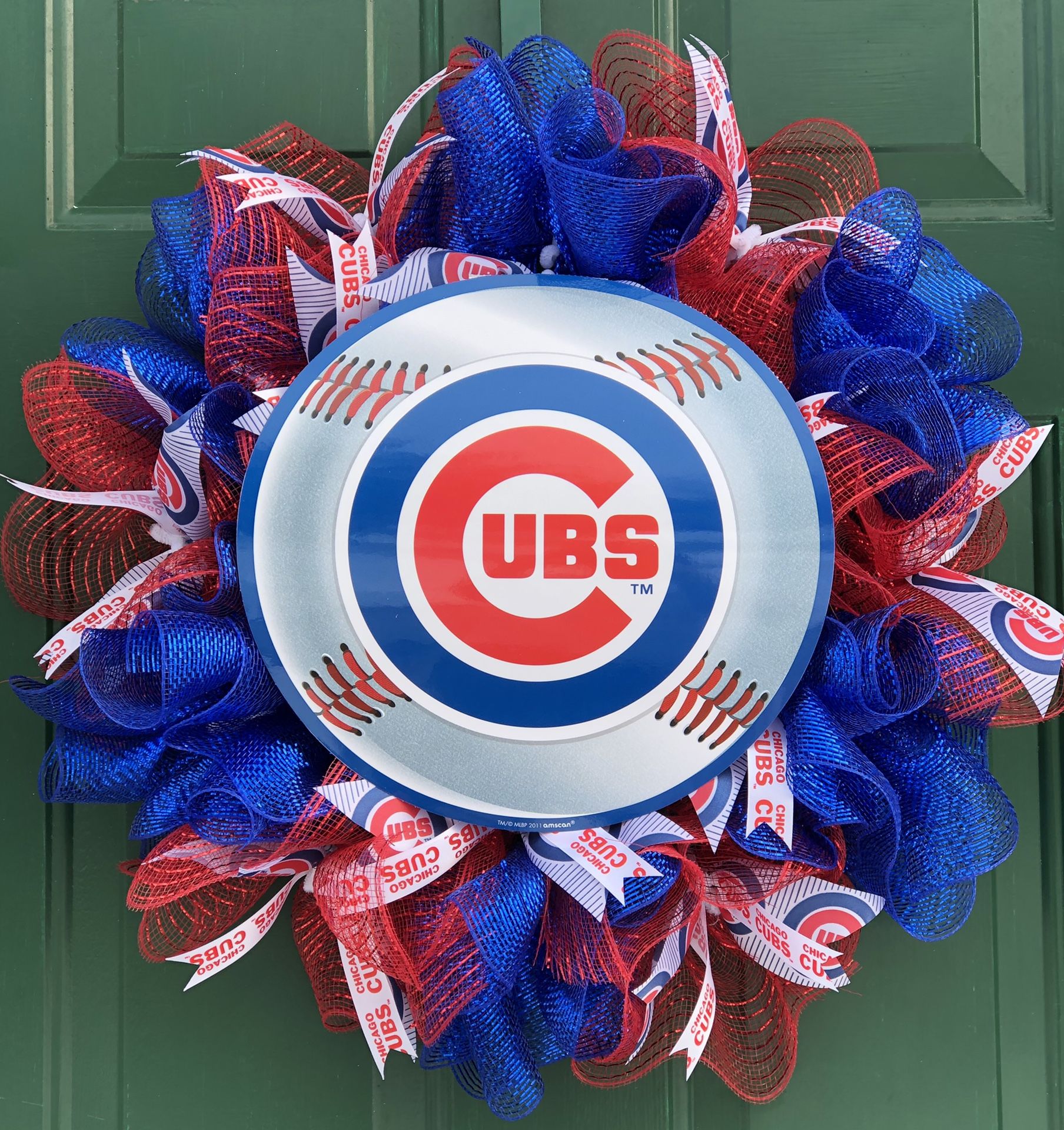 Cubs wreath