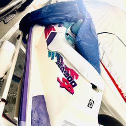 1995 Jet ski No Paperwork Starts And Runs Trailer Is Good With New Tires 