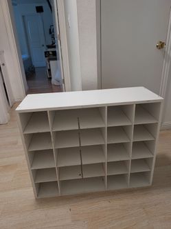 White Shoe Rack