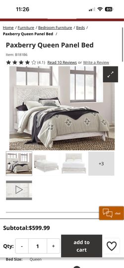 Full Size Bed Frame + mattress (no headboard)