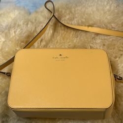 Yellow Kate Spade Crossbody 