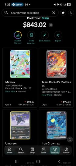 Future rare mew and others