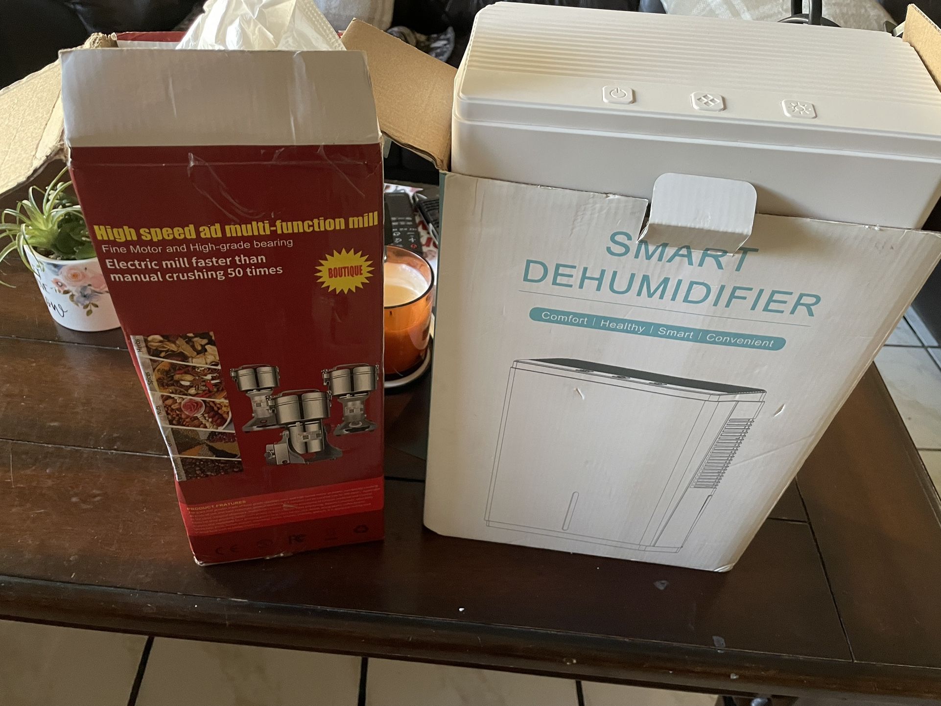 Grinder And Dehumidifier