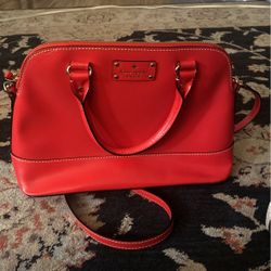 Authentic New Kate Spade Red Purse 