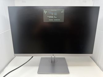 HP EliteDisplay E243 24" 1080p IPS Computer Monitor - DP HDMI VGA - w/ Stand