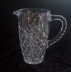 Vintage Crystal Pitcher