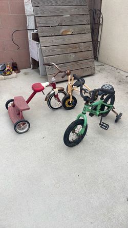 Kids bike tricycle
