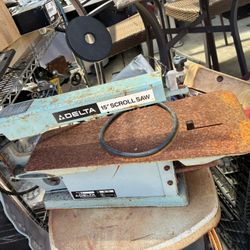 Delta 15” Scroll Saw — Vintage Woodworking Tool