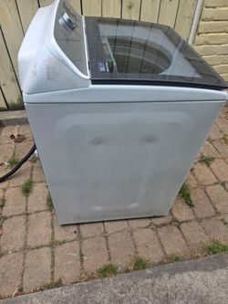Top Load Washing Machine with Glass Lid