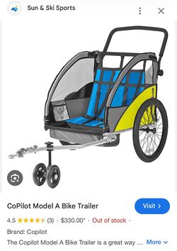 Copilot bike trailer - model A