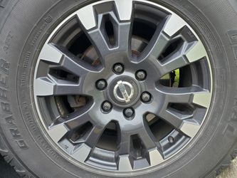 2017 Nissan Titan Factory Rims Only