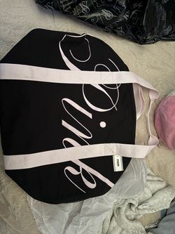 Brand new pink duffle bag
