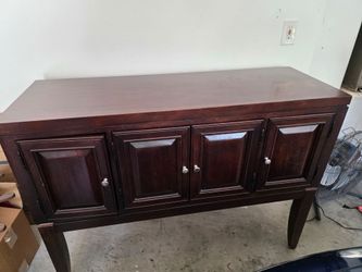 Wood Sideboard Buffet Table