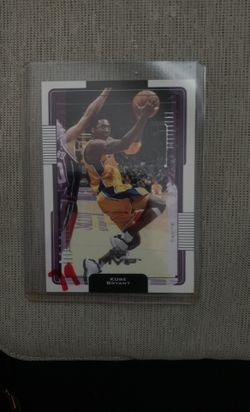 Kobe Bryant 2001  Upper Deck Raw #78