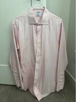 Men’s Pink Brooks Brothers Regent Shirt