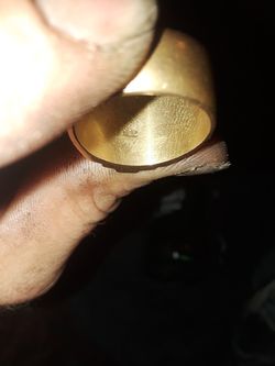 Vintage 18 karat gold men's ring