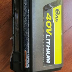 40v 6Ah Ryobi Battery - Brand New