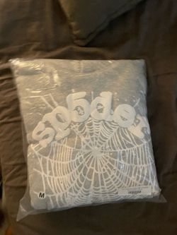 Grey spider hoodie