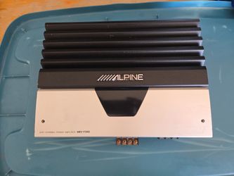 Alpine MRV-F340 Car Audio Amp. V12. Tested