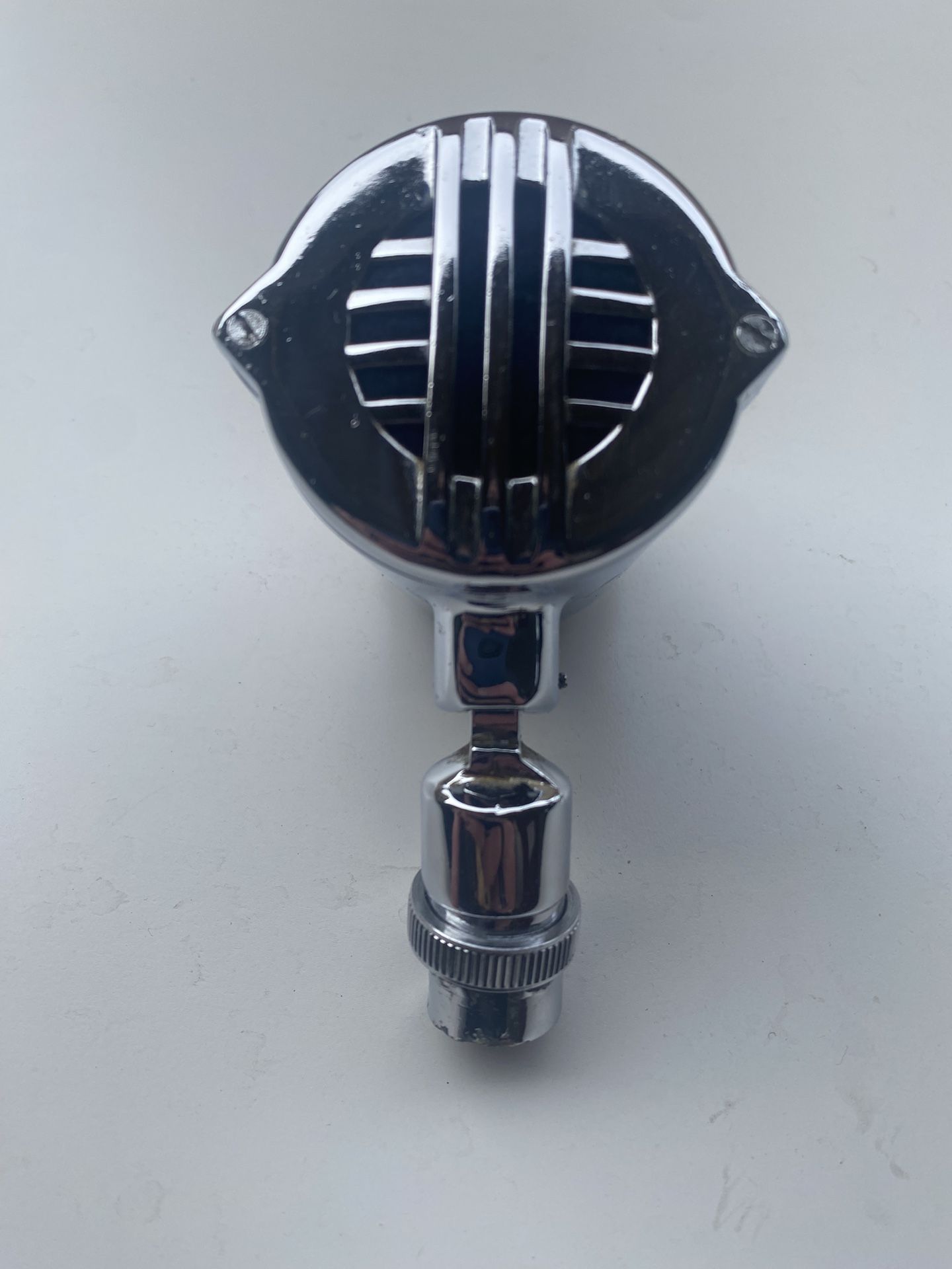 Chrome microphone vintage