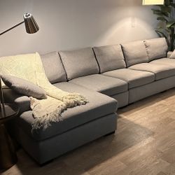 High End Down Filled Sectional Sofa *Delivery Options *