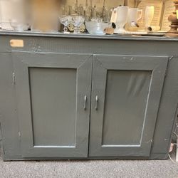 Vintage Gray Cabinet