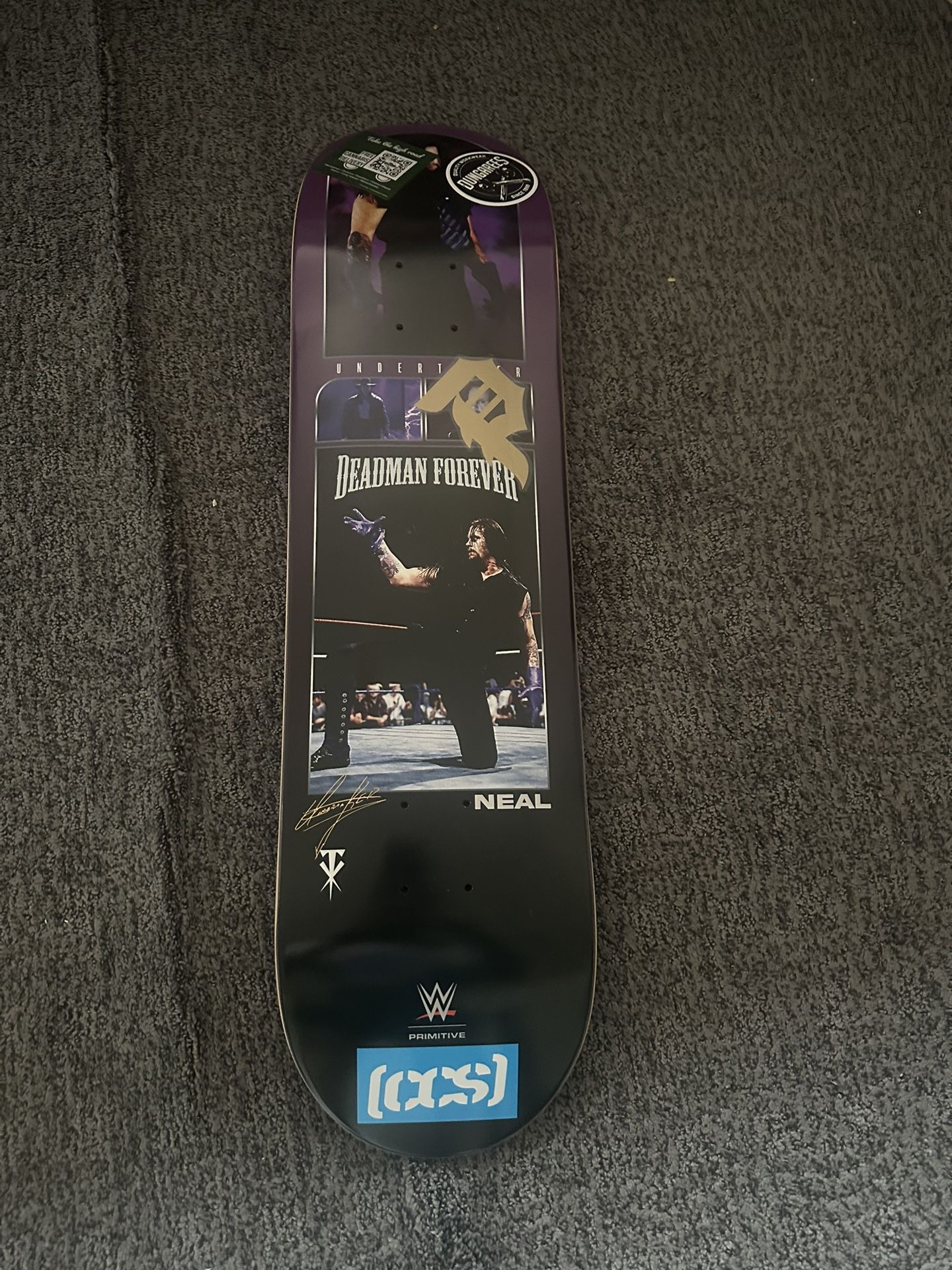 Primitive x WWE Neal Deadman 8.125" Skateboard Deck