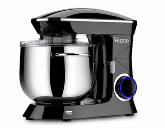 9.5 Qt Stand Mixer, 10-Speed Tilt-Head Food Mixer, Vezzio 660W Kitchen Electric Mixer with Stainless Steel Bowl, Dishwasher-Safe Attachments for Most
