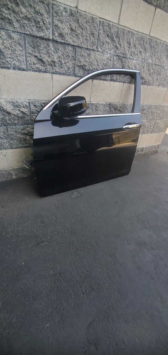 HONDA ACCORD DRIVER DOOR NO MIRROR 2013-2014-2015-2016-2017