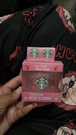 Starbucks Pink Drink Nee Doh Ice Cube