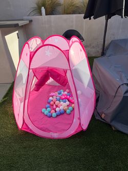 Pink Play Tent