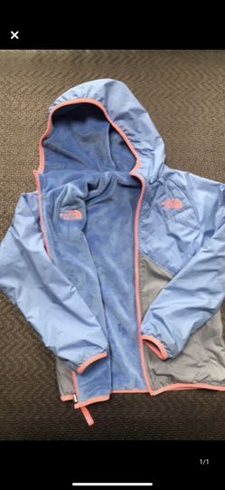 Girls reversible north face jacket
