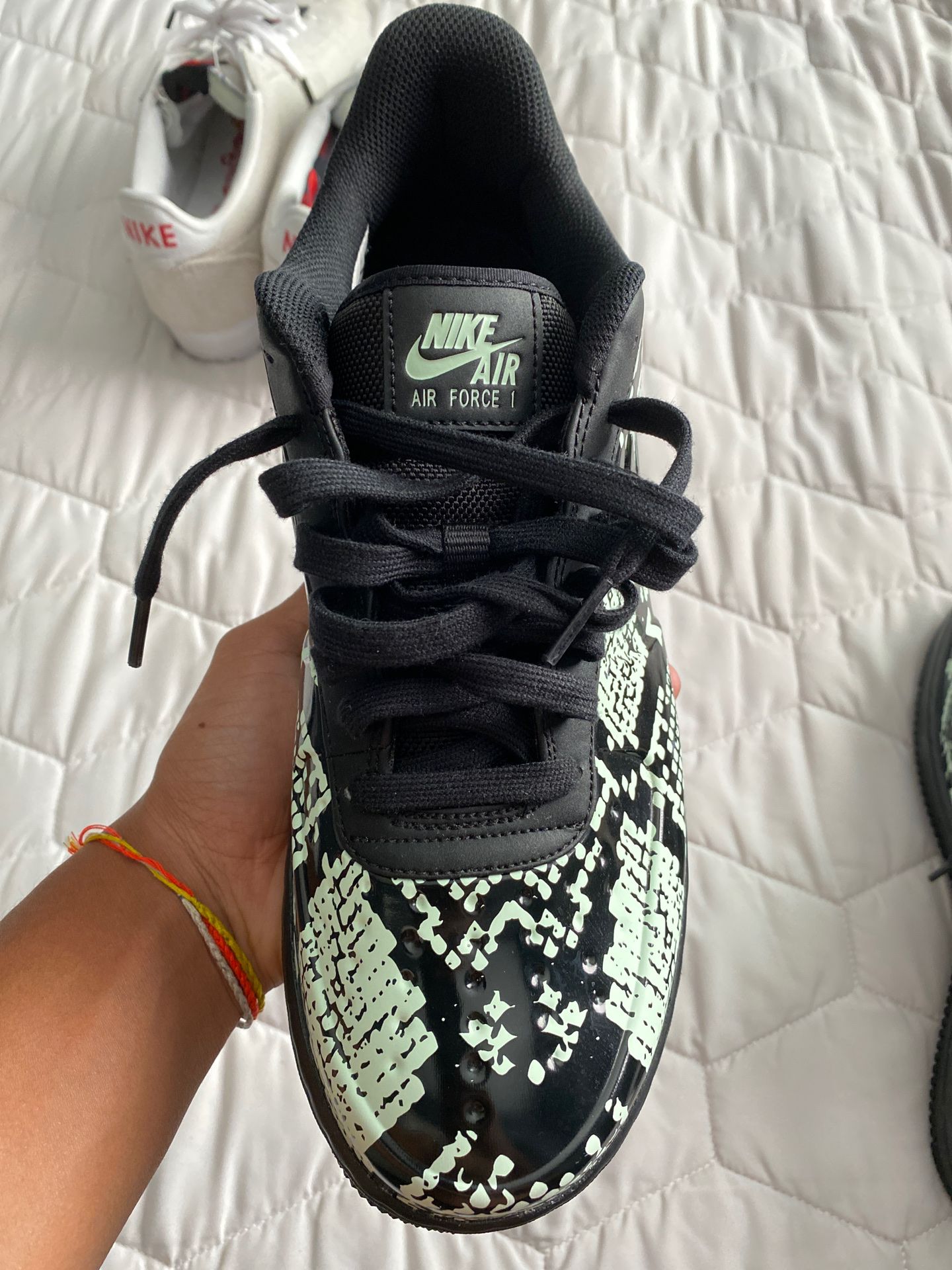 Snakeskin Air Force Foamposite Cup Air Force Foamposite Pro Cup