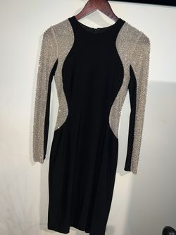 Brand- (Aqua) Beaded Shift Dress, Black Size 2 for Sale in The Bronx, NY -  OfferUp