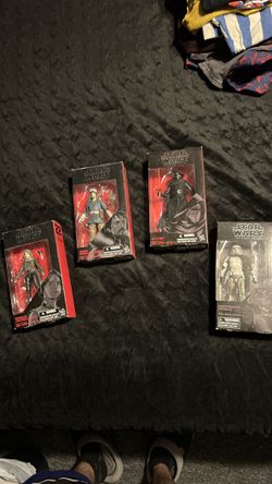 Star Wars black series figures