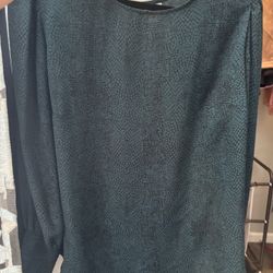 Green Blouse - XXL