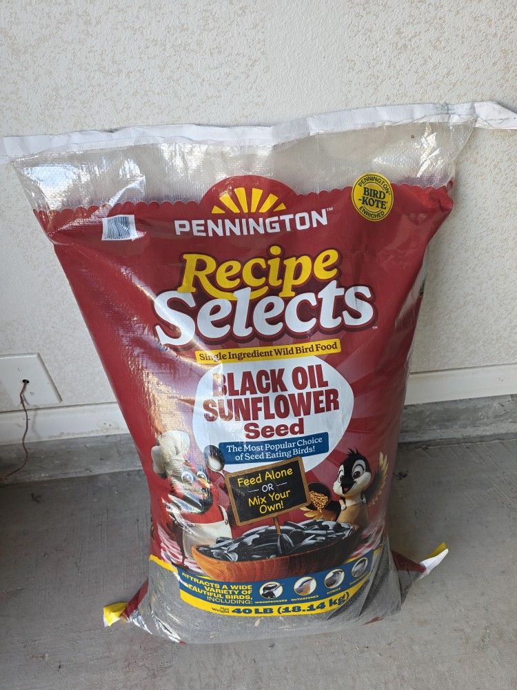Pennington Black Oil Sunflower Seed 40lb