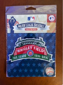 Official MLB 1(contact info removed) Chicago Cubs Wrigley Field 100 Years Collectible Patch