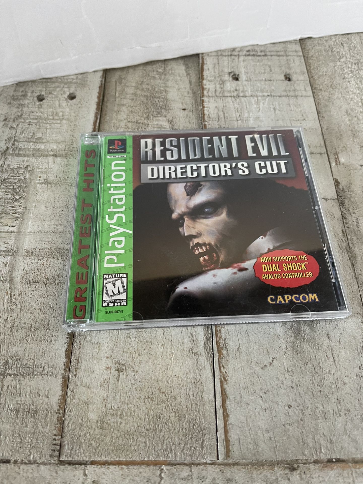 Resident Evil Director's Cut Greatest Hits Sony PlayStation 1